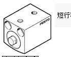 ADVC-16-10-A-P，德國費斯托FESTO短行程氣缸