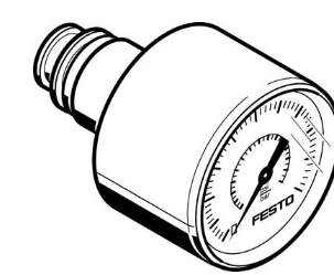 新款FESTO壓力指示器，帶顯示壓力表