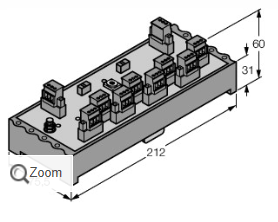 JRBS-40SC-8C/EX接線盒，德國turck品牌